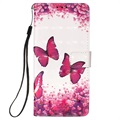 Wonder Series Samsung Galaxy A12 Wallet Case - Butterflies