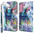 Wonder Series Samsung Galaxy S21 5G Wallet Case - Owl