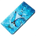 Wonder Series Sony Xperia 5 III Wallet Case - Blue Butterfly