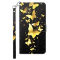 Wonder Series Sony Xperia 5 III Wallet Case - Gold Butterfly