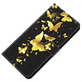 Wonder Series Sony Xperia 5 III Wallet Case - Gold Butterfly