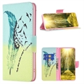 Xiaomi 12T/12T Pro Wonder Series Wallet Case - Feathers