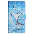 Wonder Series Huawei Honor 10 Lite, P Smart (2019) Wallet Case - Blue Butterfly