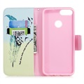 Huawei P Smart Wonder Series Wallet Case - Birds