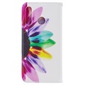 Wonder Series Huawei P30 Lite Wallet Case - Flower