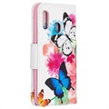 Wonder Series Samsung Galaxy A20e Wallet Case - Butterflies