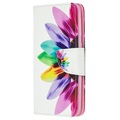 Wonder Series Samsung Galaxy A20e Wallet Case - Flower