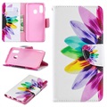 Wonder Series Samsung Galaxy A40 Wallet Case - Flower