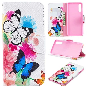 Wonder Series Samsung Galaxy A50 Wallet Case - Butterflies