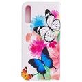 Wonder Series Samsung Galaxy A50 Wallet Case - Butterflies