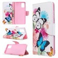 Wonder Series Samsung Galaxy A71 Wallet Case - Butterflies