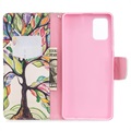 Wonder Series Samsung Galaxy A71 Wallet Case - Colorful Tree