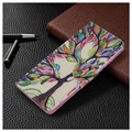 Wonder Series Samsung Galaxy A71 Wallet Case - Colorful Tree