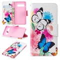 Wonder Series Samsung Galaxy S10 Wallet Case - Butterflies