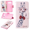 Wonder Series Samsung Galaxy S10 Wallet Case - Giraffe