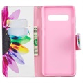 Wonder Series Samsung Galaxy S10+ Wallet Case - Flower