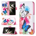 Wonder Series Samsung Galaxy S22 5G Wallet Case - Butterflies