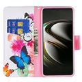 Wonder Series Samsung Galaxy S22 5G Wallet Case - Butterflies