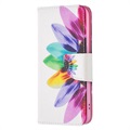 Wonder Series Samsung Galaxy S22 5G Wallet Case - Flower