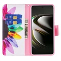 Wonder Series Samsung Galaxy S22 5G Wallet Case - Flower