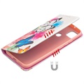 Wonder Series Xiaomi Redmi 9C, Redmi 9C NFC Wallet Case - Butterflies