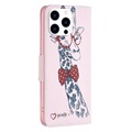 Wonder Series iPhone 14 Pro Wallet Case - Giraffe