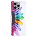 Wonder Series iPhone 14 Pro Max Wallet Case - Flower