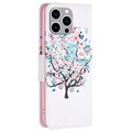 Wonder Series iPhone 14 Pro Max Wallet Case - Flowering Tree