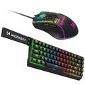 Wozinsky RGB Gaming Set - Mechanical Keyboard and Wired Mouse - Black