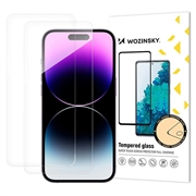iPhone 17 Pro Max/16 Pro Max Wozinsky Super Tough Tempered Glass Screen Protector - 9H - 2 Pcs.