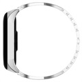 X-Shaped Xiaomi Mi Band 5/6 Strap - 37mm - Silver