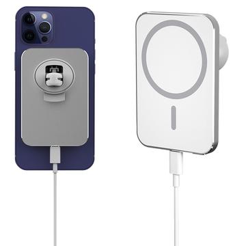 X16 Magnetic Wireless Car Charger for Air Vent 15W - White