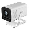 X1AR Android 14 Portable Projector - 720p, 4K Support, WiFi 6, Bluetooth 5.4 - White
