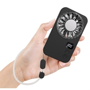 X28 Pocket-Sized Portable Cooling Fan - Dark Grey