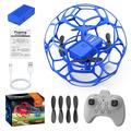 XKJ K26 Football Drone / Flying Ball Quadcopter - Blue