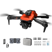 XKJ K6 MAX 3-Camera Obstacle Avoidance Drone HD Aerial Photography Folding Quadcopter RC Aircraft with Single Battery