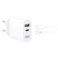 Baseus Super Si Quick Charger and USB-C/USB-C Cable - 25W - Black