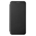 Xiaomi 11T/11T Pro Flip Case - Carbon Fiber - Black