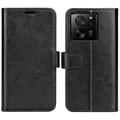 Xiaomi 13T/13T Pro Wallet Case with Magnetic Closure - Black