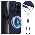 Xiaomi 15 Ultra Liquid Silicone Case - MagSafe Compatible - Dark Blue