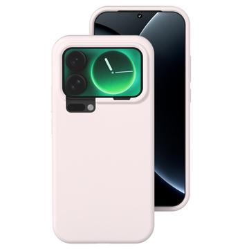 Xiaomi 17 Liquid Silicone Case - Grey Pink