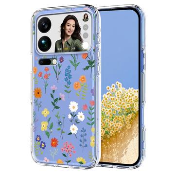 Xiaomi 17 Pro Max Floral Pattern TPU Case
