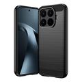 Xiaomi 17T Brushed TPU Case - Carbon Fiber