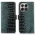 Xiaomi 17T Pro Crocodile Series Wallet Leather Case with RFID