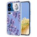 Xiaomi 18 Pro Max Floral Pattern TPU Case - Wisteria