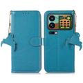 Xiaomi 18 Pro Wallet Leather Case with RFID - Blue