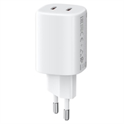 Xiaomi 45W Nano Turbo Charging Wall Charger - 2x USB-C - White