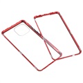 Xiaomi Mi 11 Magnetic Case with Tempered Glass - Red