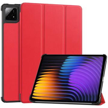 Xiaomi Pad 7/7 Pro Tri-Fold Series Smart Folio Case - Red