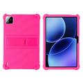 Xiaomi Pad 9 Silicone Case with Kickstand - Hot Pink